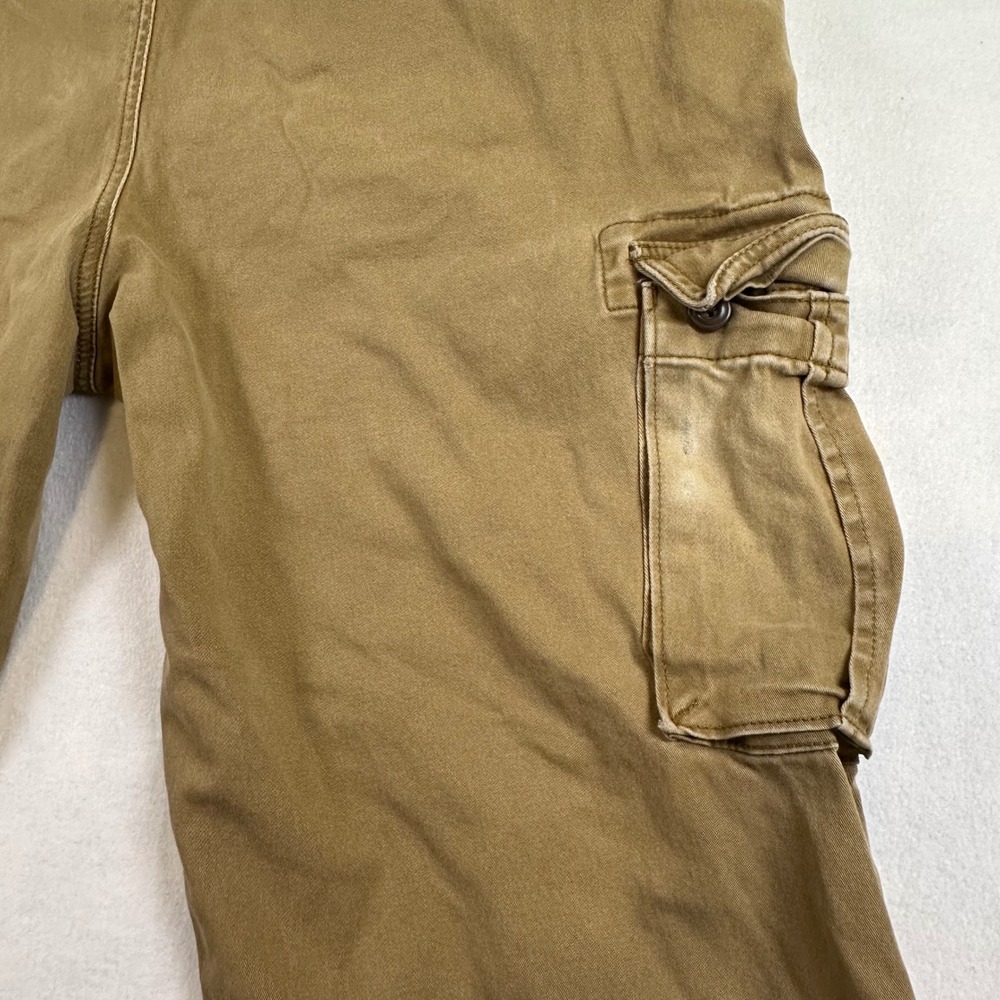 Sonoma Goods For Life Mens 38x31 Flexwear Cargo Pants Khaki Tan Straight Leg - Picture 12 of 12